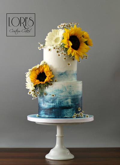 50th buttercream Birthday  - Cake by Lori Mahoney (Lori's Custom Cakes) 