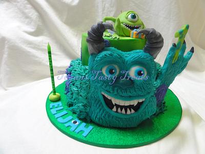 Monsters Inc cake - Cake by Tegan Bennetts