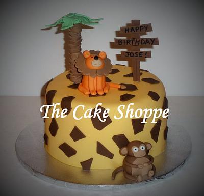 Safari cake - Cake by THE CAKE SHOPPE