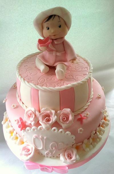 Baby Olga   - Cake by  Michela Barocci - Sugar Artist 