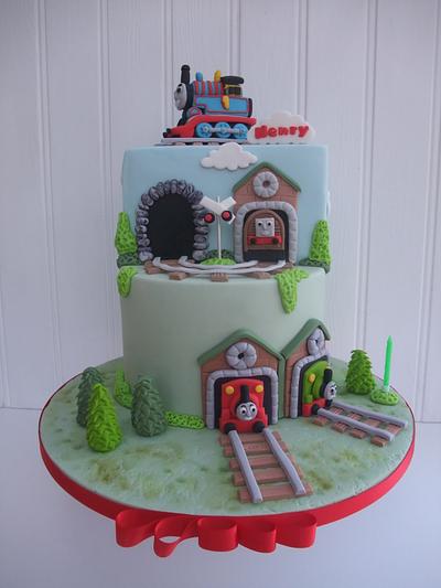 Thomas and friends  - Cake by The Stables Pantry 