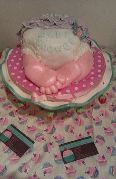 Baby shower cake - Cake by Jenna