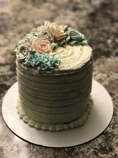 Flower cake - Cake by Daria