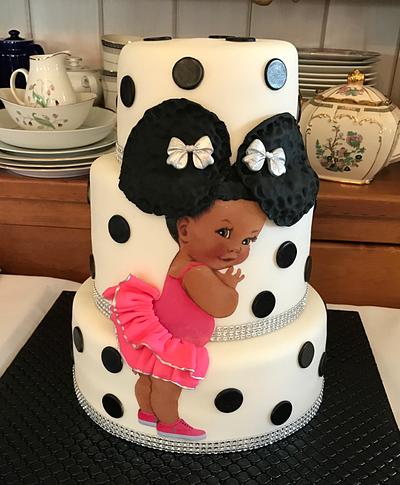 Sweet Baby Girl - Cake by Veronica Matteson