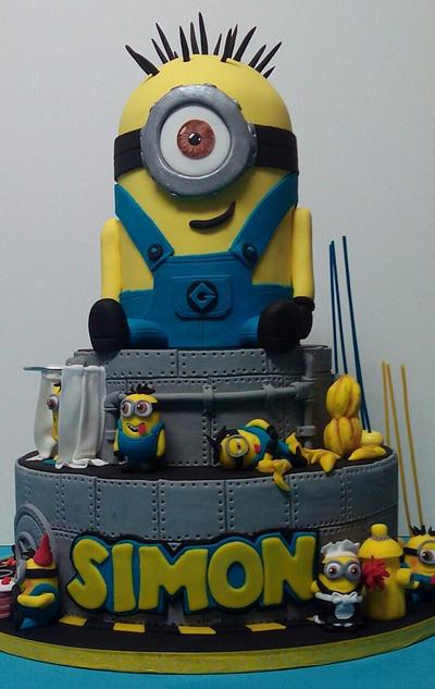 Minions party - Cake by El Tartero Real