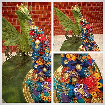 Garden Dragon - Cake by Bryson Perkins