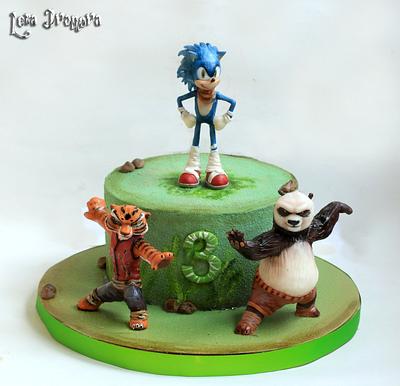 Cake "Favorite Characters" - Cake by Lera Ivanova