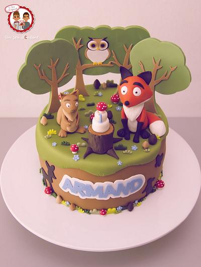 Enchanted Forest Cake  - Cake by CAKE RÉVOL