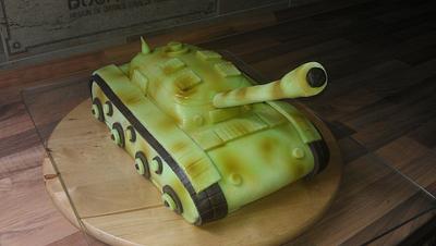 Army tank - Cake by Satir