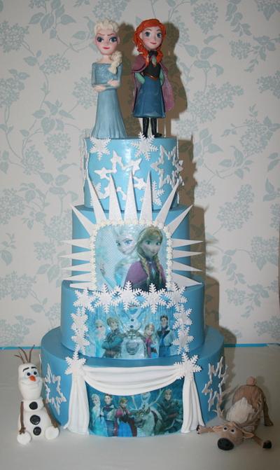 Frozen - Cake by Alison Lee