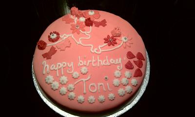 Pink & girly - Cake by Lancasterscakes
