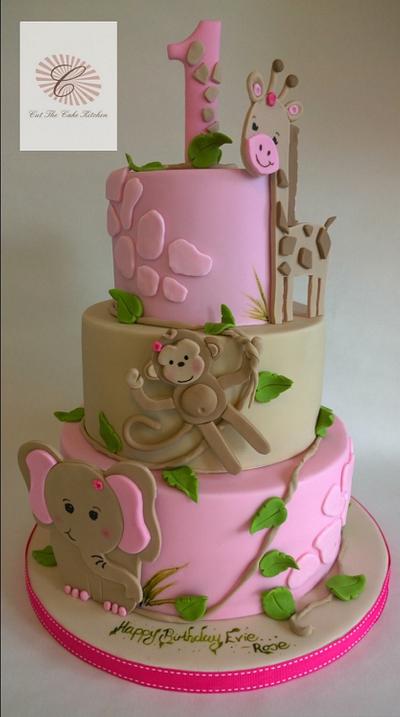 Jungle wishes - Cake by Emma Lake - Cut The Cake Kitchen
