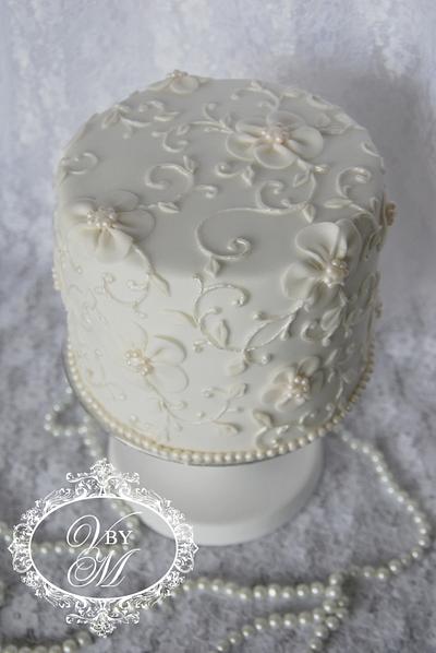 White Cake - Cake by Art Cakes Prague
