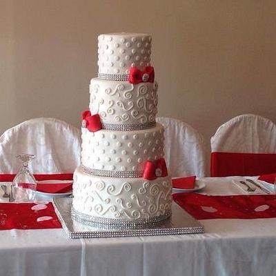 Elegant Wedding Cake - Cake by SignatureCake