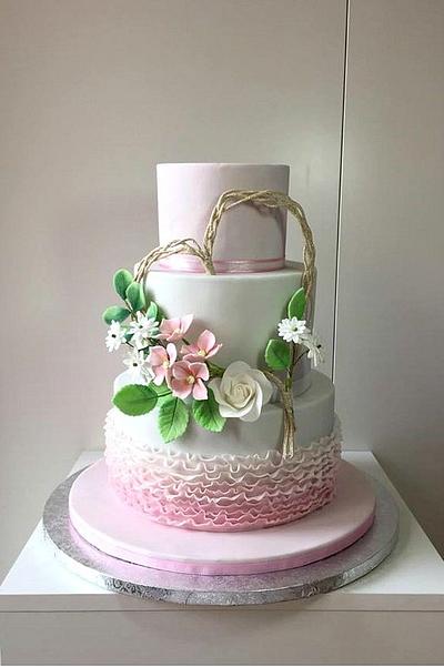 Wedding full of love - Cake by Frufi