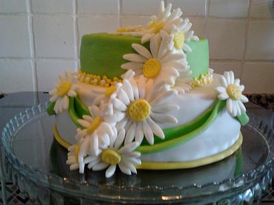 Marguerites - Cake by Mayvicake