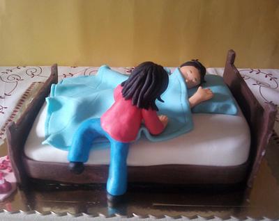 Bed cake - Cake by ItaBolosDecorados