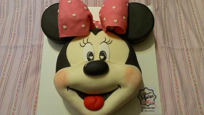3D Minnie Mouse cake - Cake by Maria Eugenia Matamoros Angarita