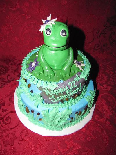 Jenny Frog - Cake by Tiffany Palmer