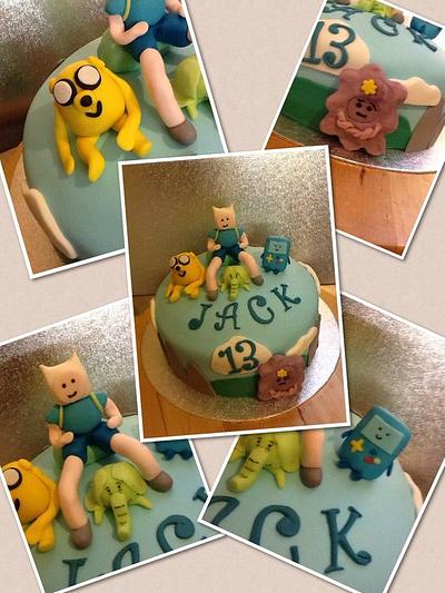 Adventure time cake - Cake by Lisa Ryan