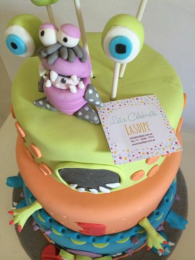 Monster inc - Cake by Lasdipe