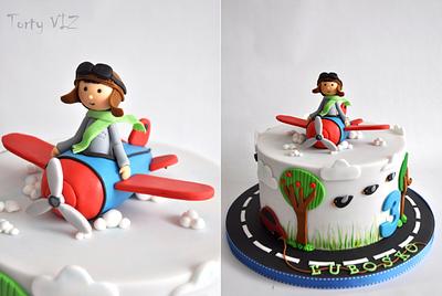 Aeroplane  - Cake by CakesVIZ