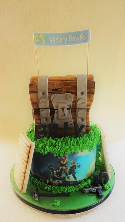 Fortnite cake - Cake by Alison Lee