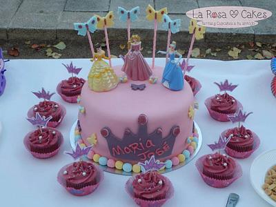 Princesas - Cake by La Rosa and Cakes