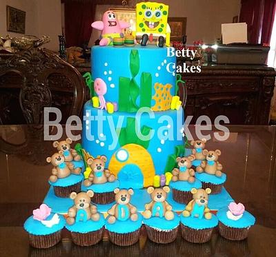 spongebob cake - Cake by BettyCakesEbthal 