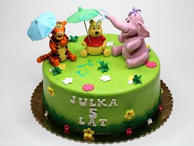 Winnie the Pooh and Friends Birthday Cake - Cake by Beatrice Maria