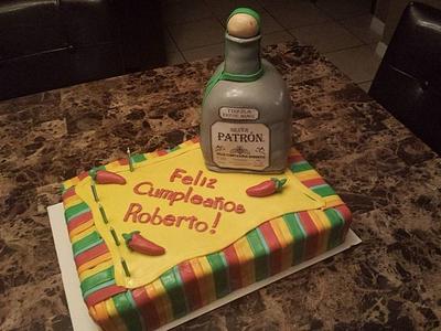 Mexican Patron Cake - Cake by Maria Felix Cakes