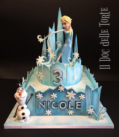 Frozen Ice Castle Cake - Cake by Davide Minetti