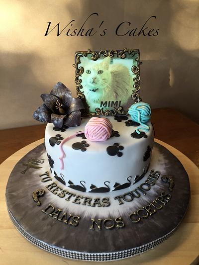RIP MIMI - Cake by wisha's cakes