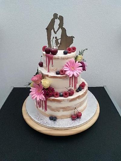 weding cake - Cake by MilenaSP