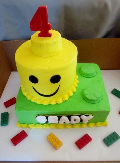Grady's Lego Cake - Cake by Christeena Dinehart