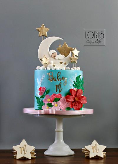 Twinkle twinkle little star  - Cake by Lori Mahoney (Lori's Custom Cakes) 