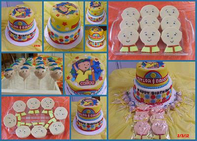 Caillou - Cake by Linliv46