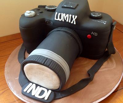 Camera cake - Cake by Nanna Lyn Cakes