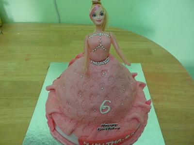Doll Cake - Cake by JudeCreations