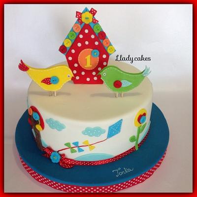 Birds cake - Cake by Llady