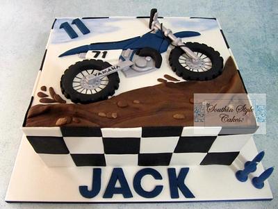 Dirt Bike Cake - Cake by Southin Style Cakes