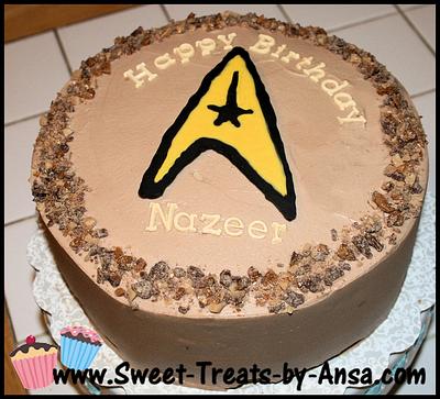 Star Trek -Tiramisu Toffee Torte - Cake by Ansa