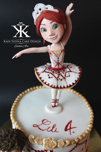 Ballerina - Cake by Fatiha Kadi