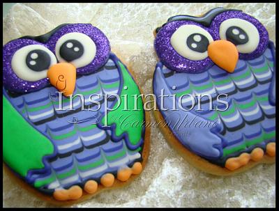 Inspiration's Spooky Cookies Cute Owl - Cake by Inspiration by Carmen Urbano