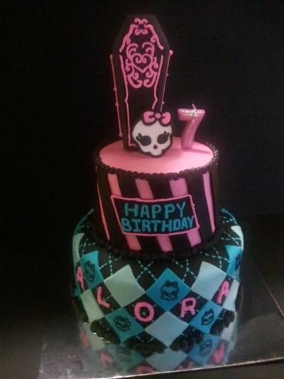 Monster High Birthday cake - Cake by Mimi's Sweet Shoppe Amanda Burgess