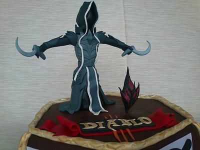Diablo III - Cake by Geek Cake