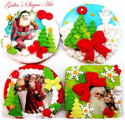 Christmas cookies  - Cake by Galya's Art 