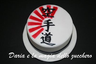 karate cake - Cake by Daria Albanese