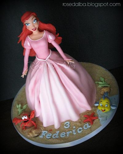 Ariel cake - Cake by Rose D' Alba cake designer