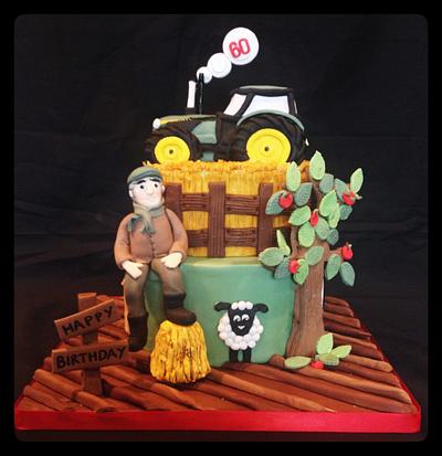Farm cake - Cake by The sugar cloud cakery